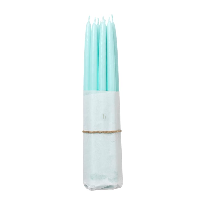 Broste Copenhagen gegossene Kerzen 10er Pack, Mint green Broste Copenhagen