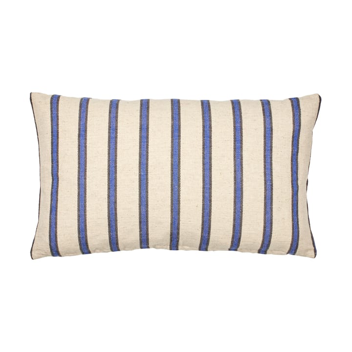 Dagmar Kissenbezug 30x50 cm, Off white-intense blue Broste Copenhagen