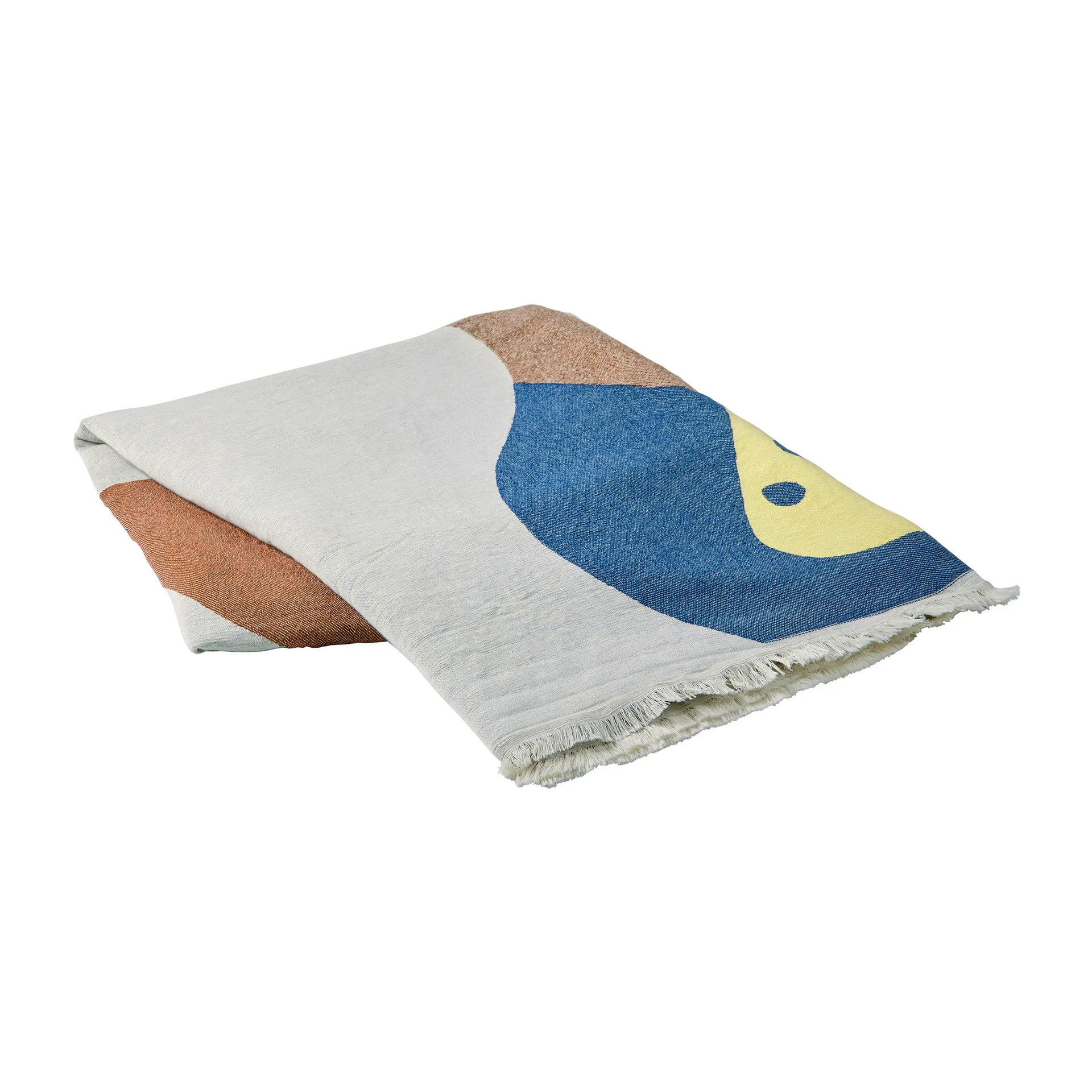 Daphne Wolldecke 140 x 180cm, Color mix Broste Copenhagen