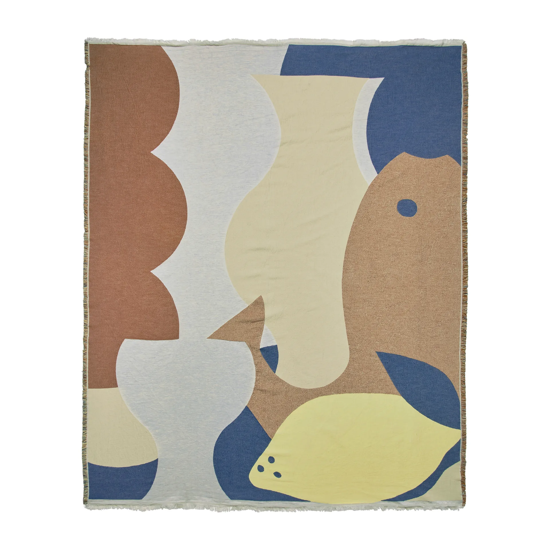 Daphne Wolldecke 140 x 180cm, Color mix Broste Copenhagen