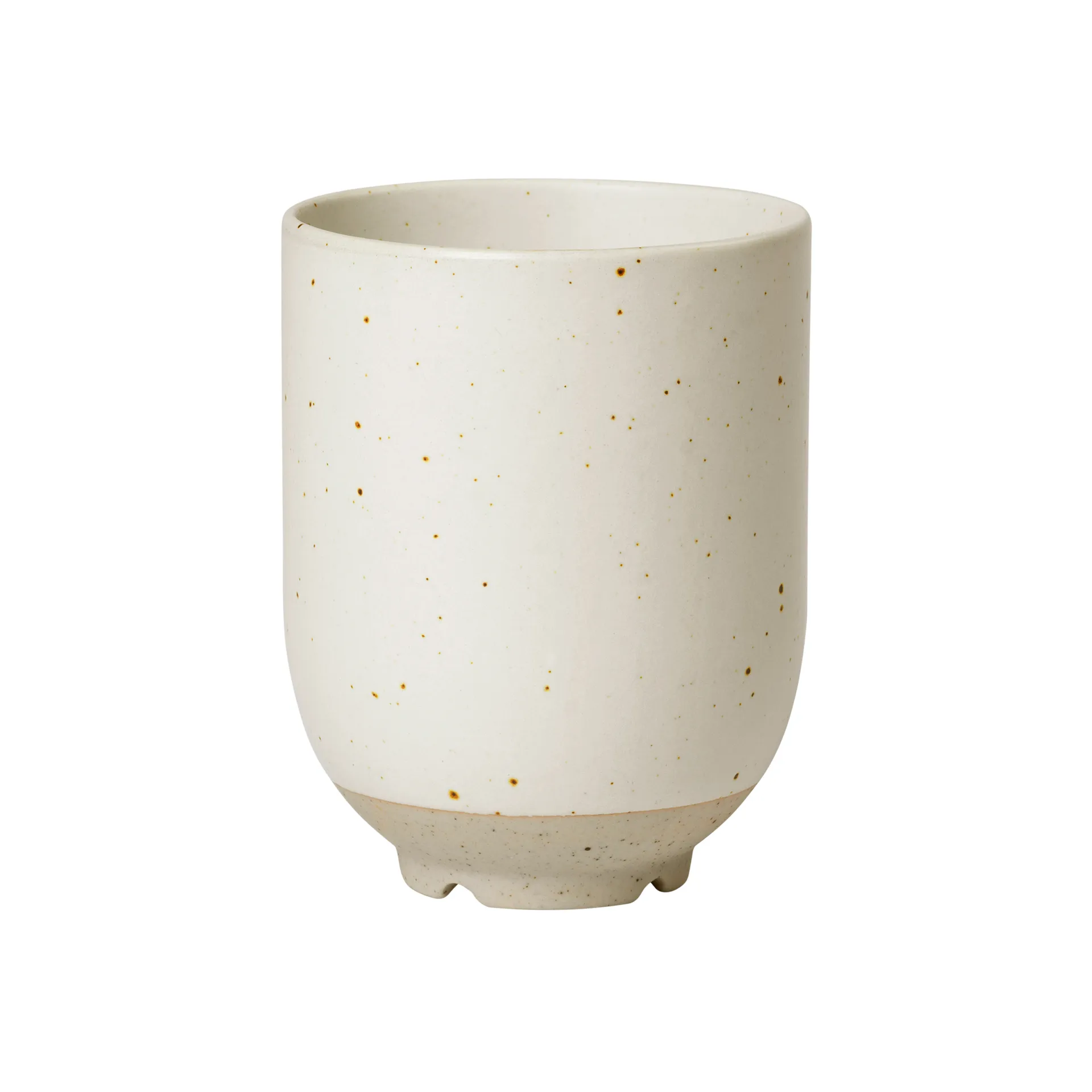 Eli Becher 20cl, Matte soft light grey Broste Copenhagen