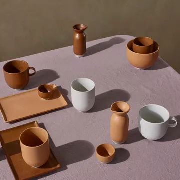 Eli Becher 20cl - Matte soft light grey - Broste Copenhagen