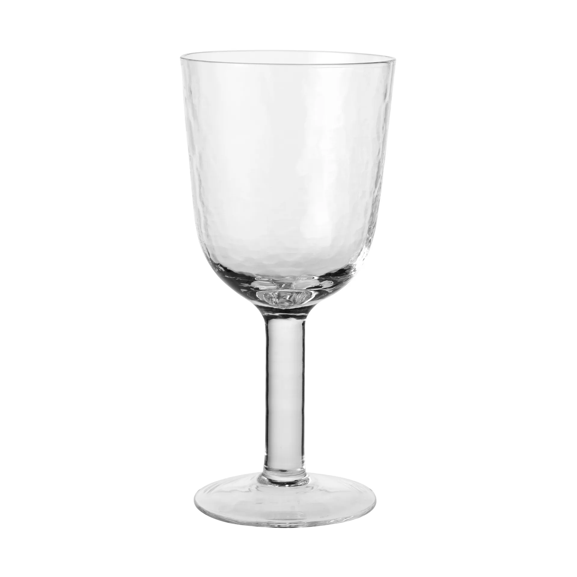 Hammered Rotweinglas 40 cl, Klar Broste Copenhagen