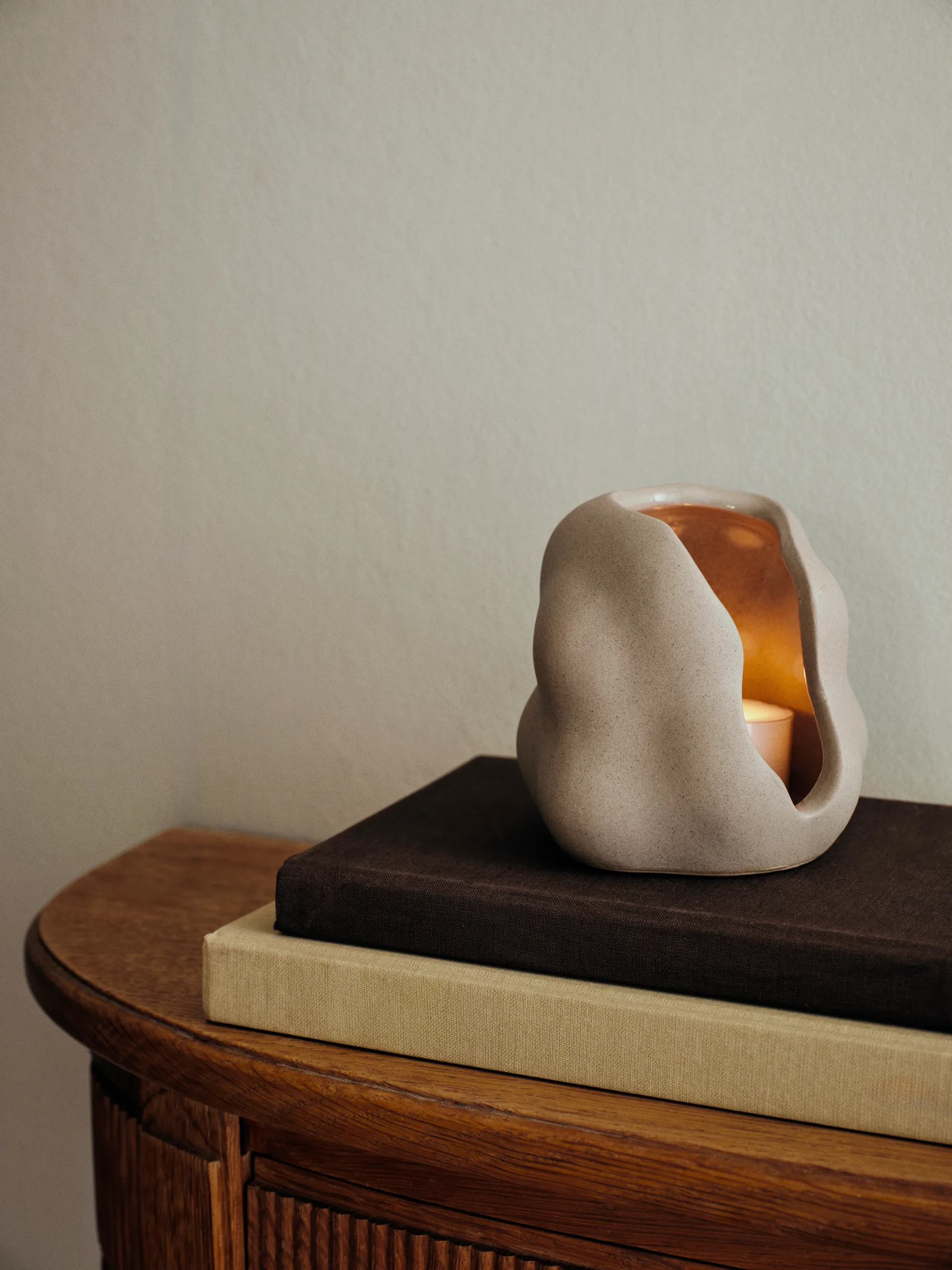 Hekla Hurricane-Lichterkette, Dove Grey, Ø9,5 cm Broste Copenhagen