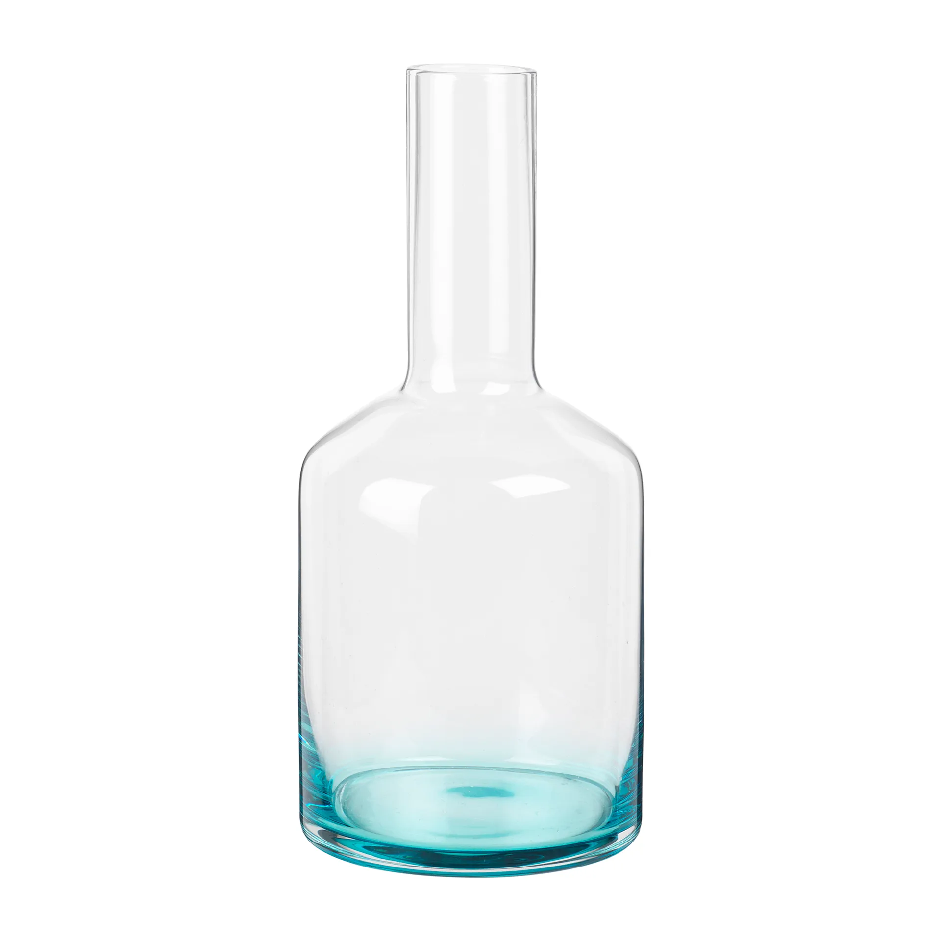 Hue Karaffe 1,1 l, Clear-turquoise Broste Copenhagen