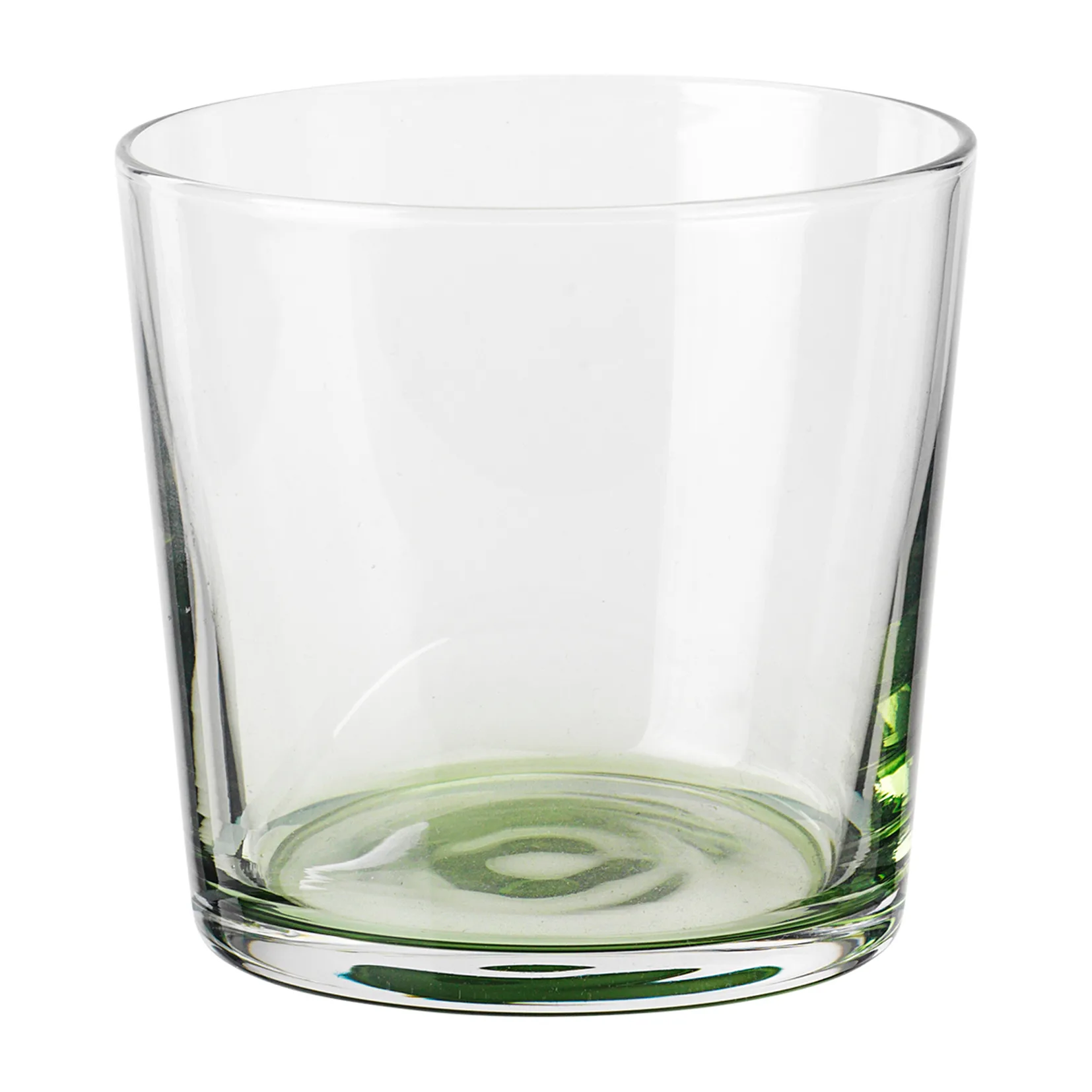 Hue Wasserglas 15cl, Clear-olive green Broste Copenhagen