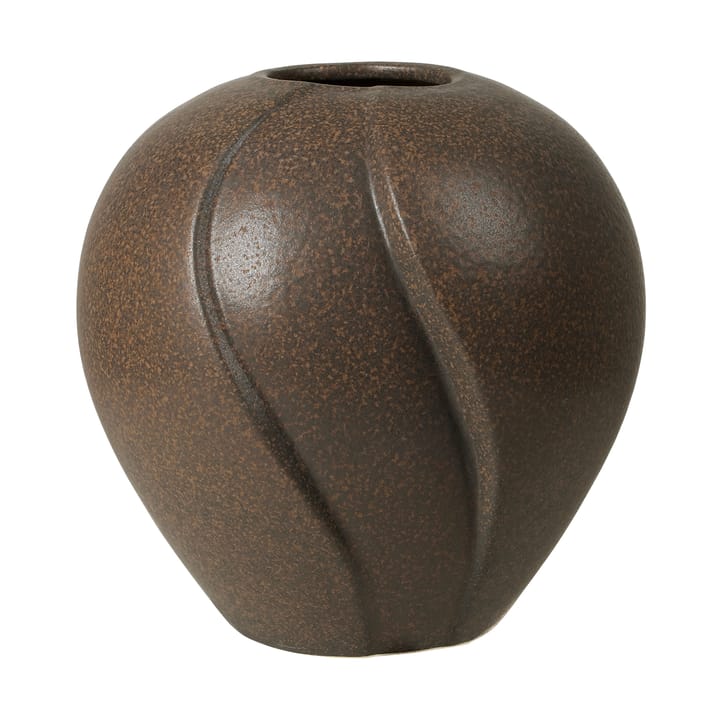 Leda Vase Ø25x25 cm - Antique brown - Broste Copenhagen