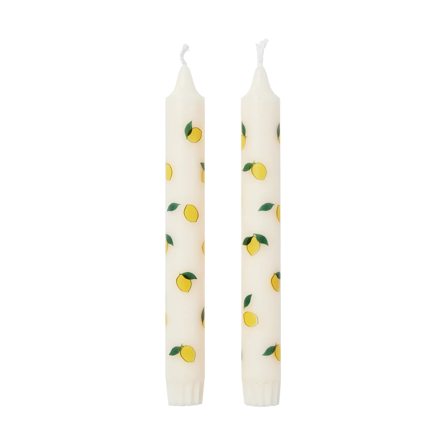 Lemon Kronleuchter 2er Pack, White-yellow Broste Copenhagen
