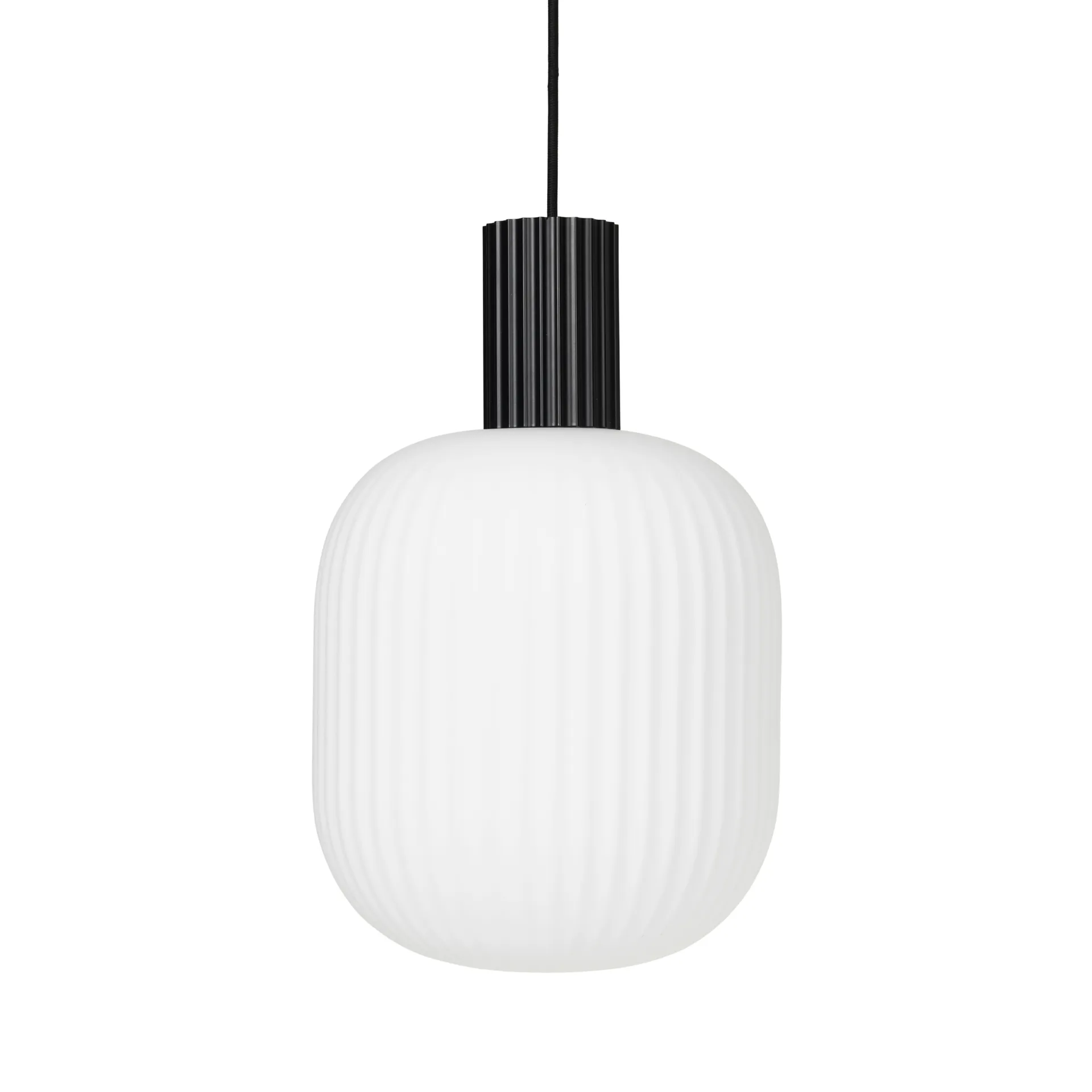 Lolly Pendelleuchte, Schwarz-weiß-Ø27cm Broste Copenhagen