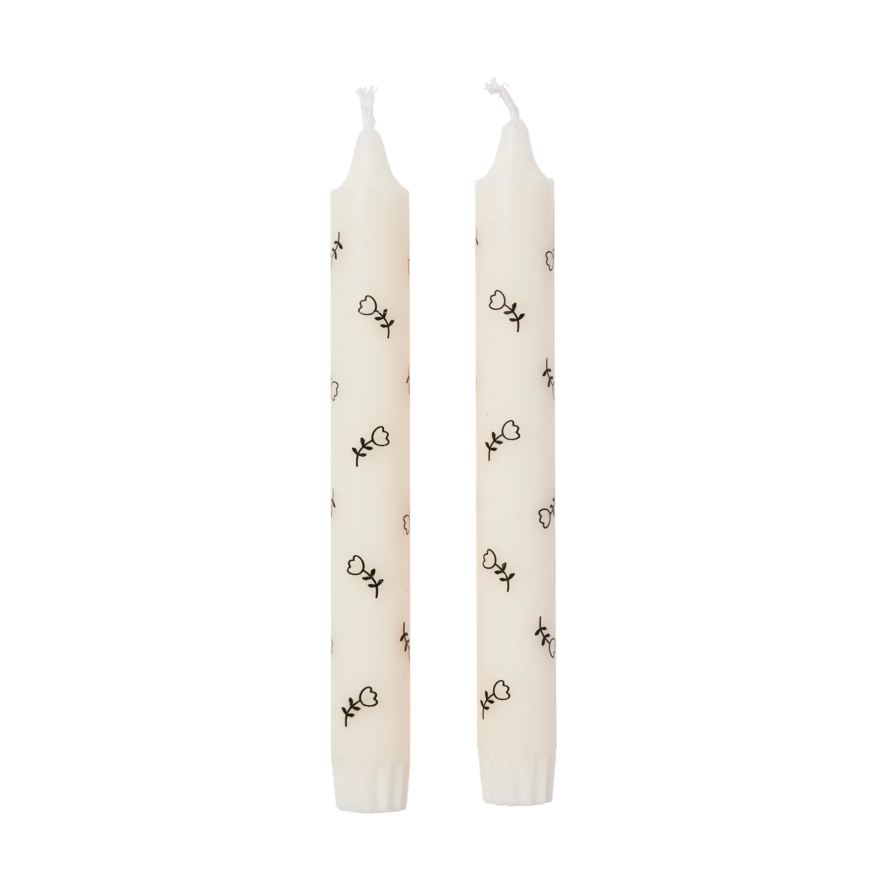 Mai Kronleuchter 2er Pack, White-black Broste Copenhagen