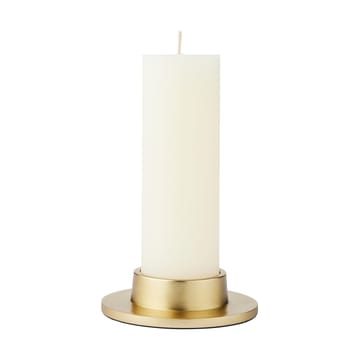 Maro Kerzenhalter für Blockkerzen - Brass Finish, 4 cm - Broste Copenhagen
