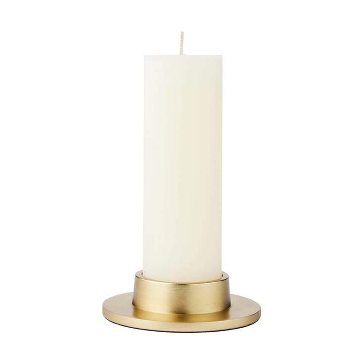 Maro Kerzenhalter für Blockkerzen, Brass Finish, 4 cm Broste Copenhagen