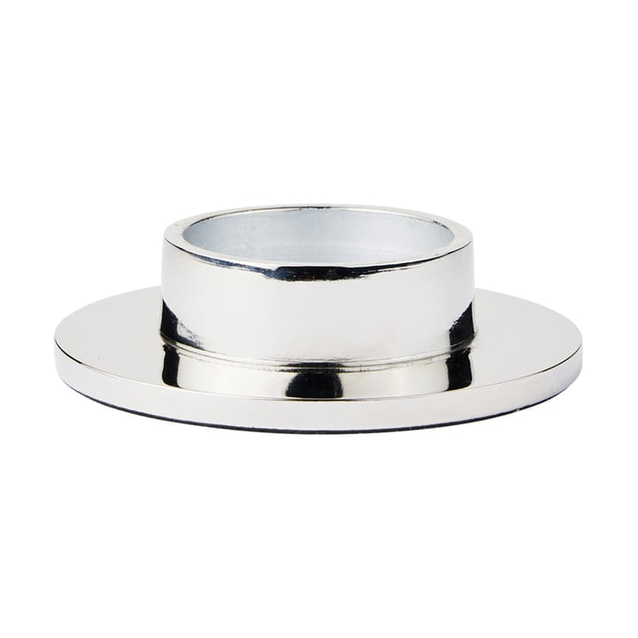 Maro Kerzenhalter für Blockkerzen - Silver Finish, 4 cm - Broste Copenhagen