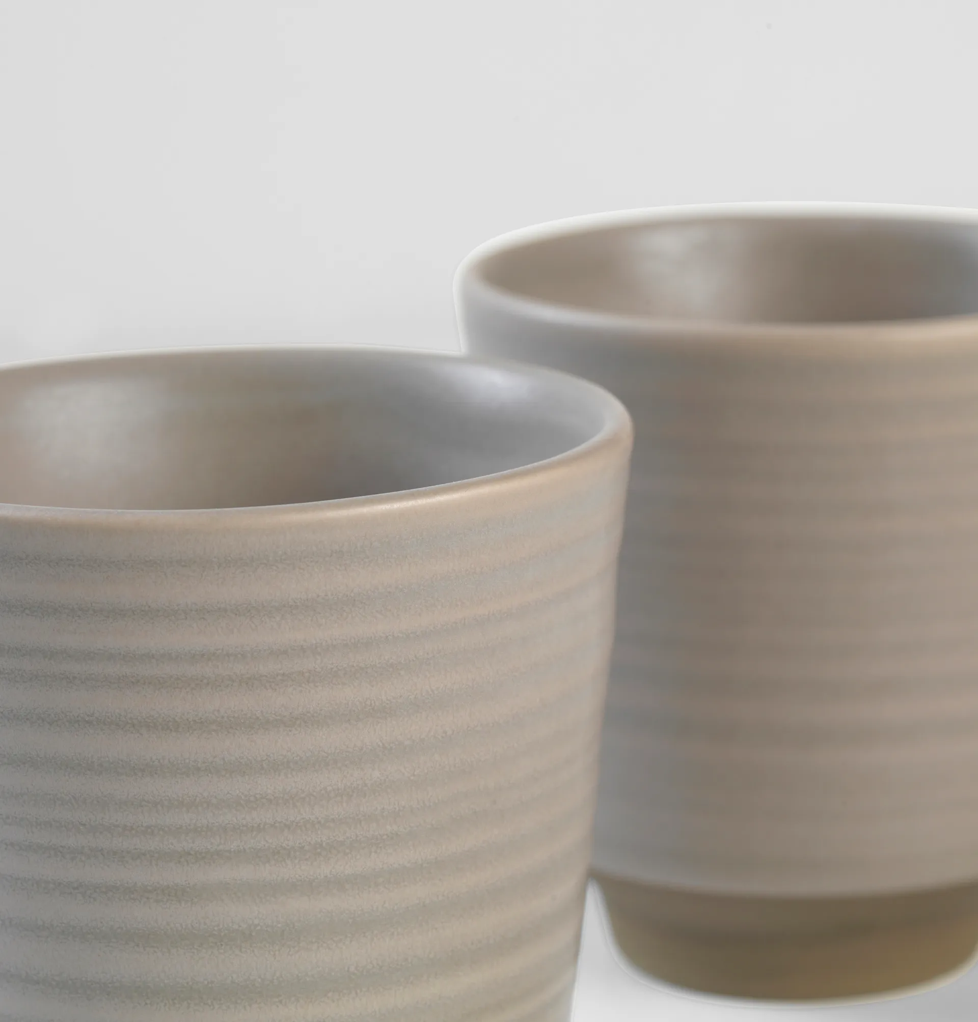 Miko Becher 15 cl 2er-Pack, Warm grey Broste Copenhagen