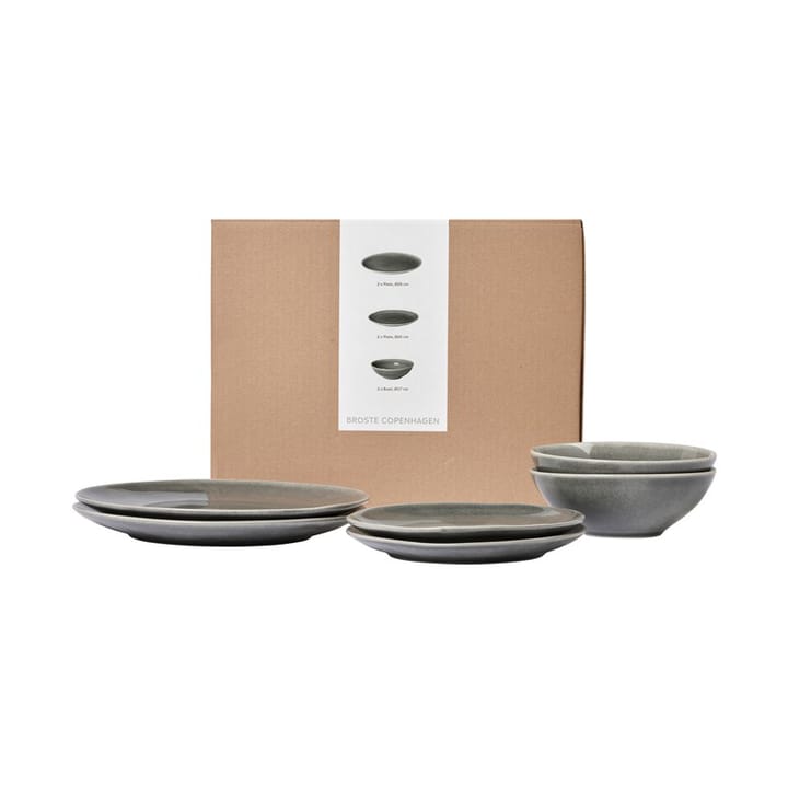 Nordic Rain Dinnerset für zwei, 6-teilig Broste Copenhagen