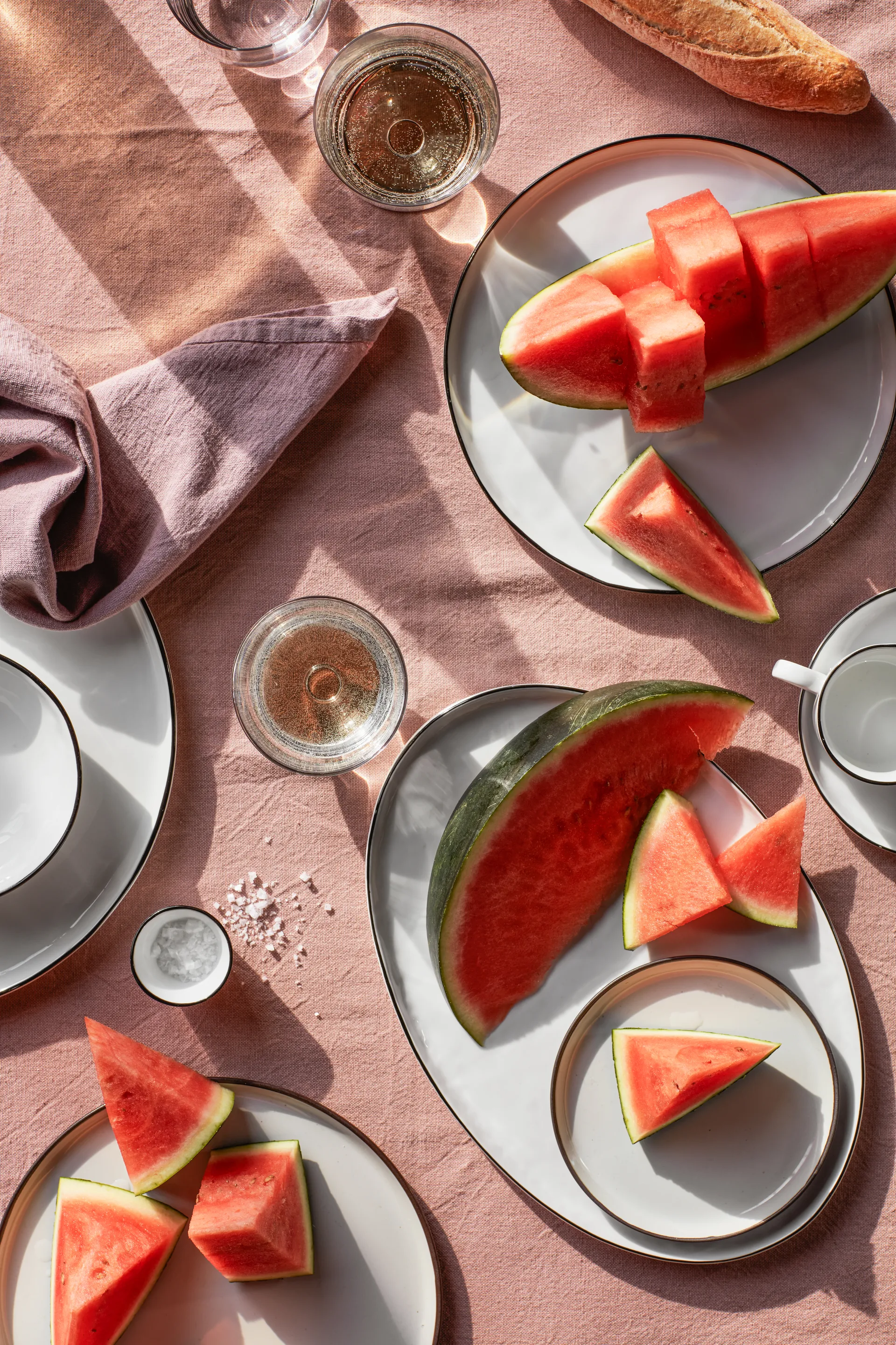 Nordic Salt Frühstücksset, 16 Teile Broste Copenhagen