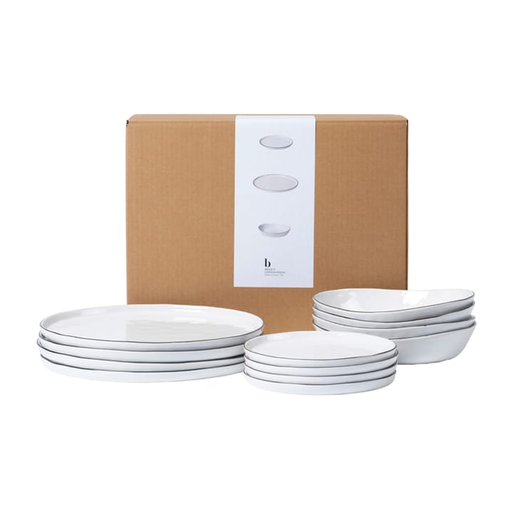 Nordic Salt Geschirr-Set, 12 Teile Broste Copenhagen