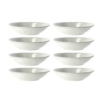 Nordic Sand Pastateller Ø22,5 cm 8er-Pack - undefined - Broste Copenhagen