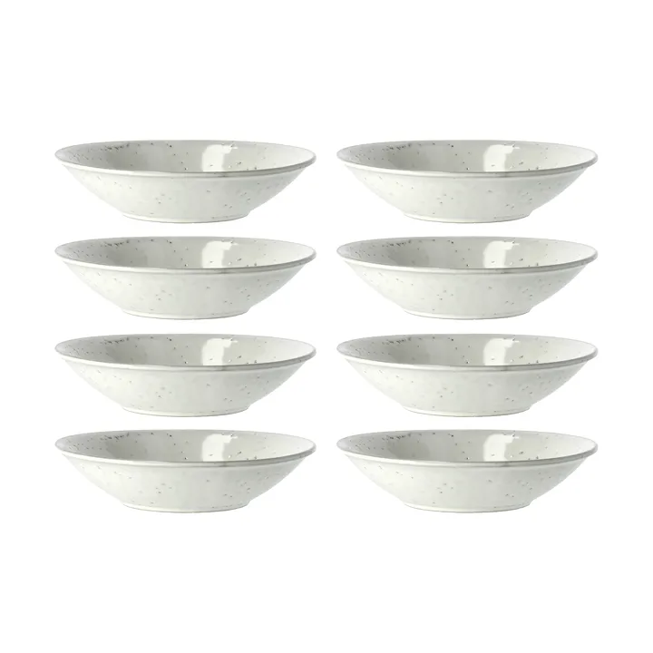 Nordic Sand Pastateller Ø22,5 cm 8er-Pack - undefined - Broste Copenhagen