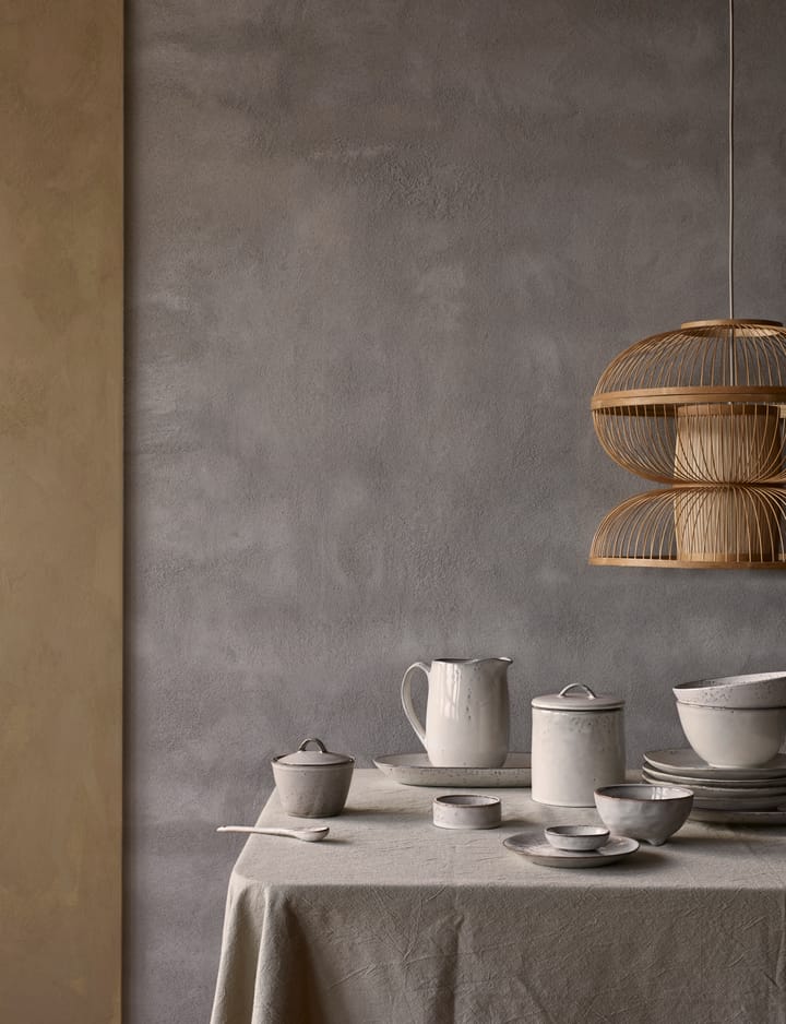 Nordic Sand Servierteller oval, 13,6 x 22cm Broste Copenhagen