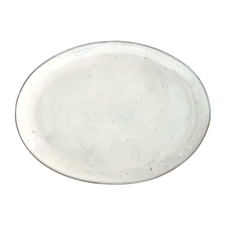 Nordic Sand Servierteller oval, 26,5 x 35,5cm Broste Copenhagen
