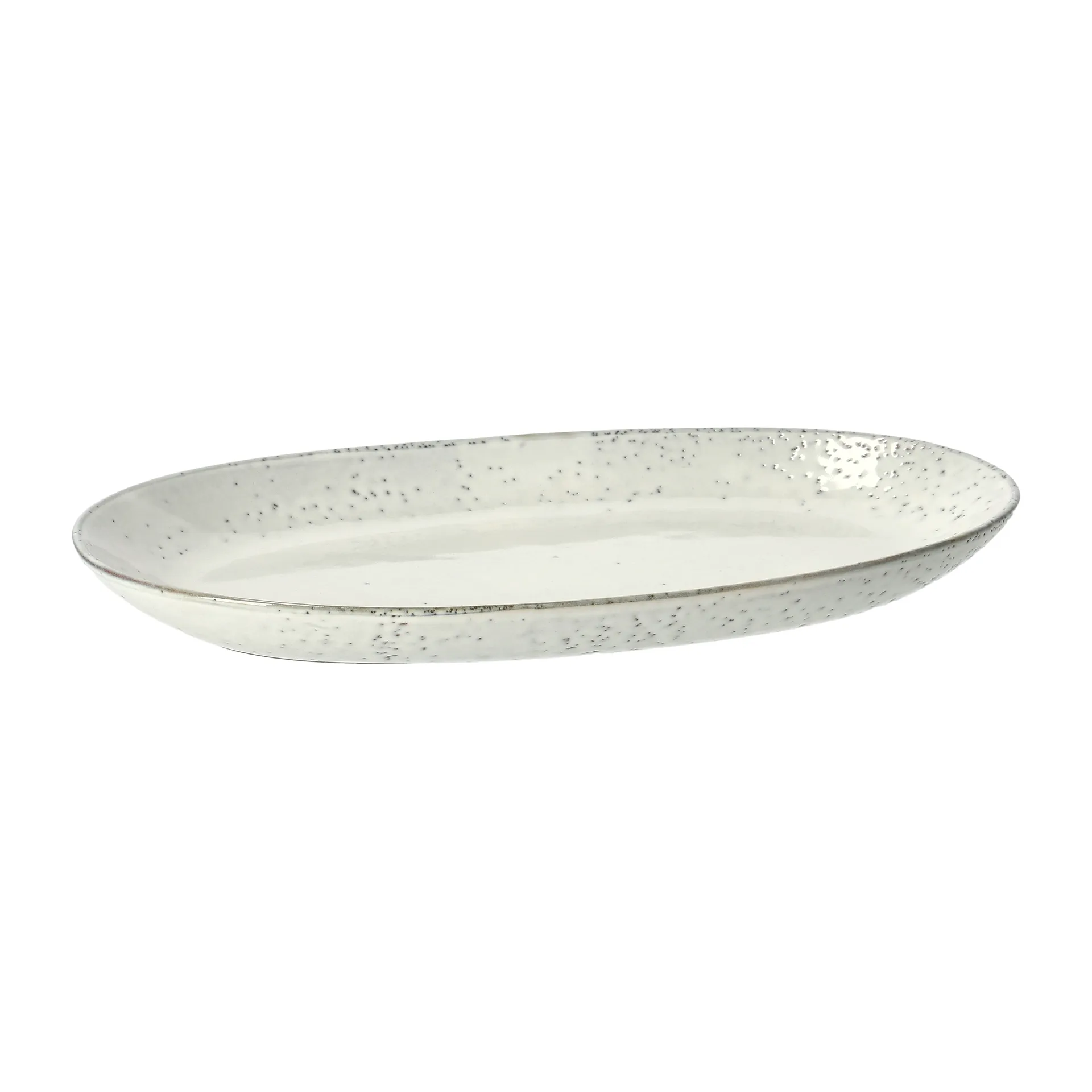 Nordic Sand Servierteller oval, 30 x 17cm Broste Copenhagen