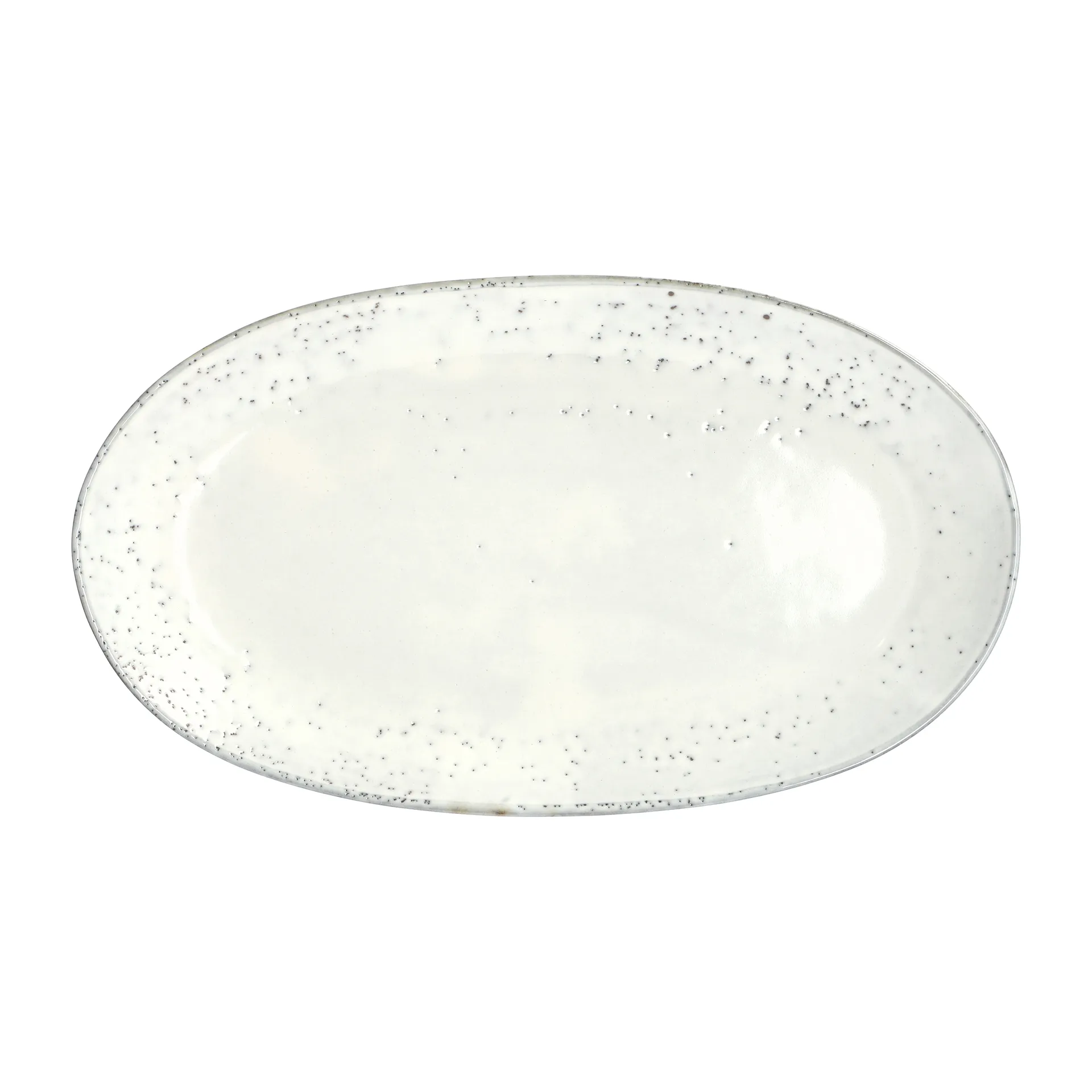 Nordic Sand Servierteller oval, 30 x 17cm Broste Copenhagen