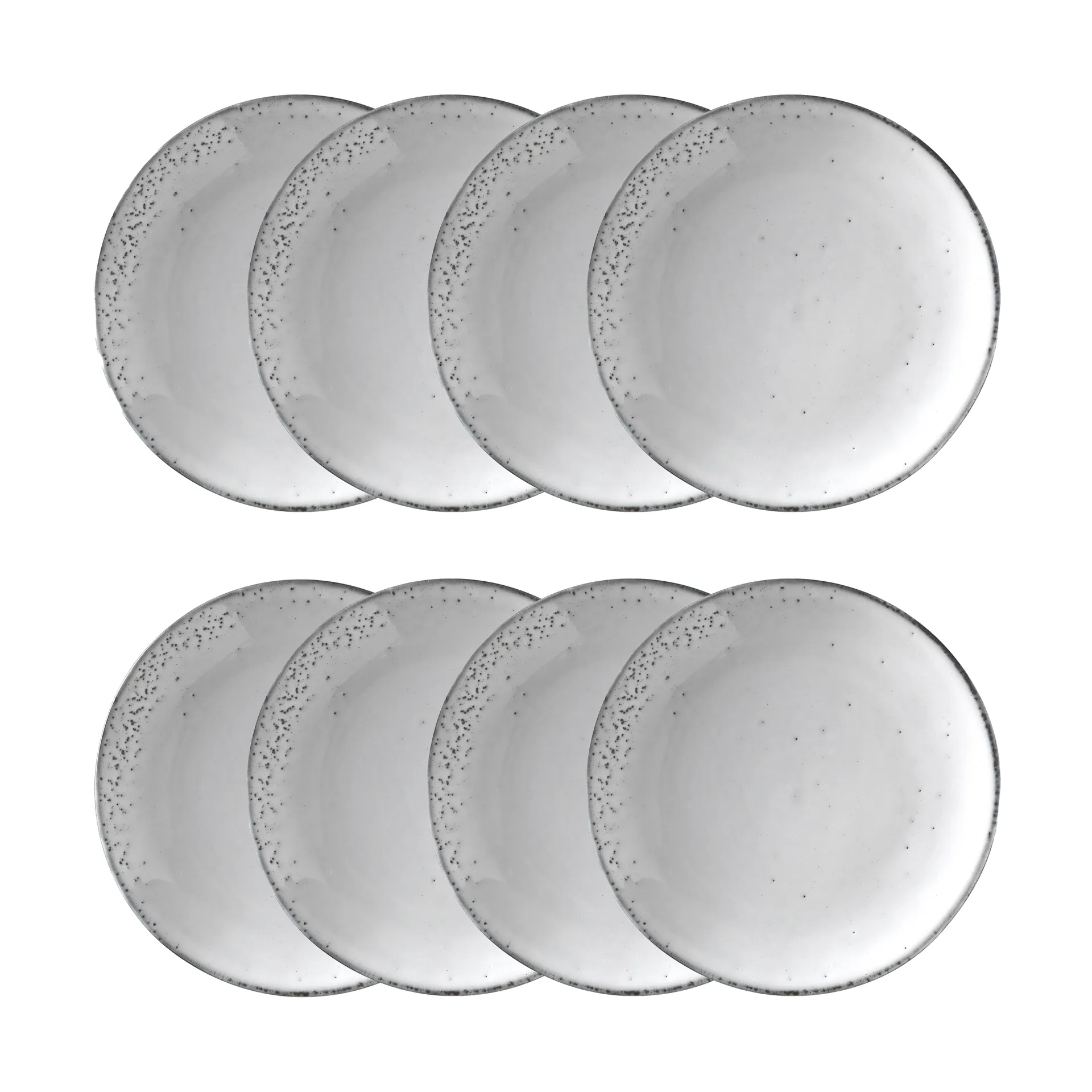 Nordic Sand Teller Ø20 cm 8er-Pack,  Broste Copenhagen
