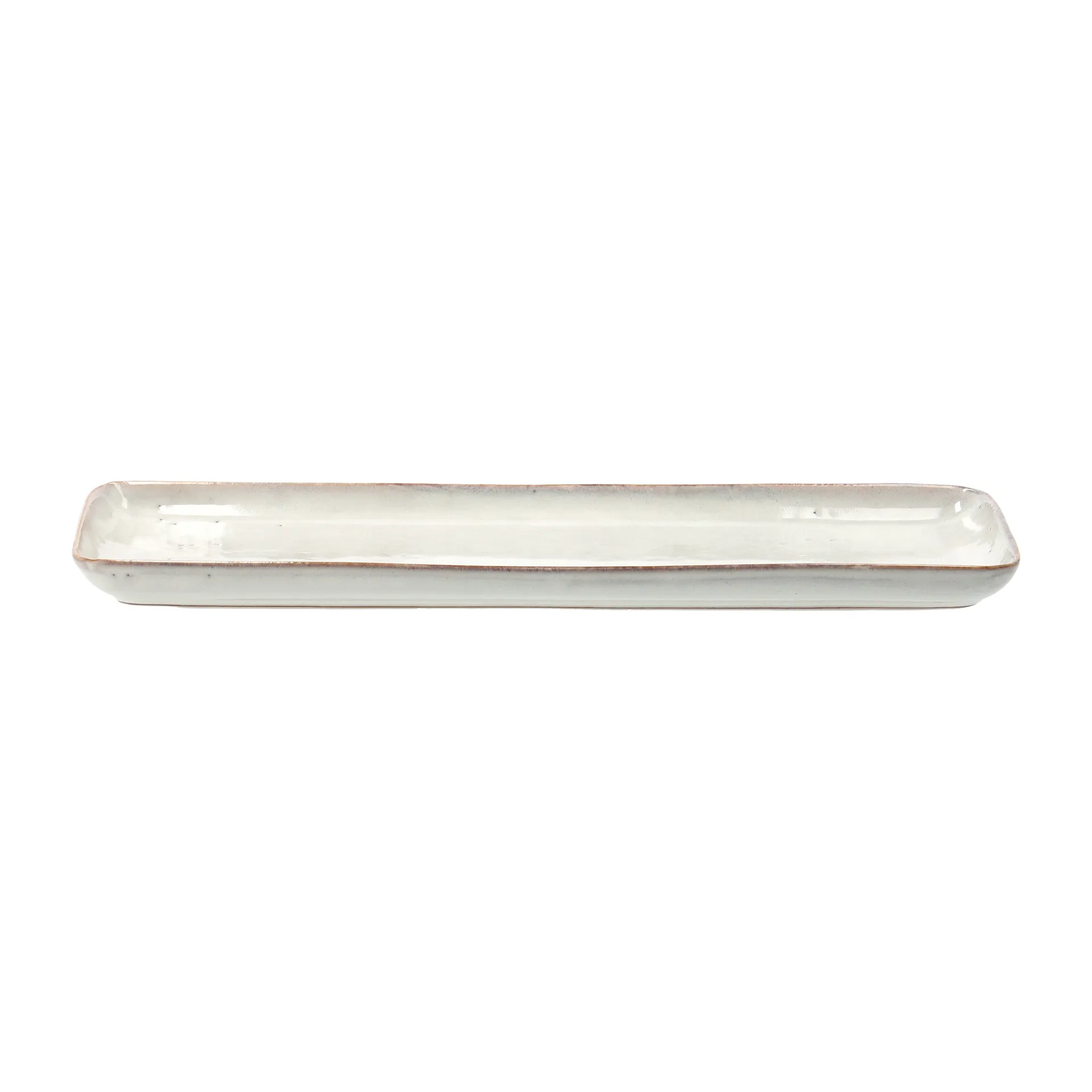 Nordic Sand Teller rechteckig, 12,5 x 35cm Broste Copenhagen