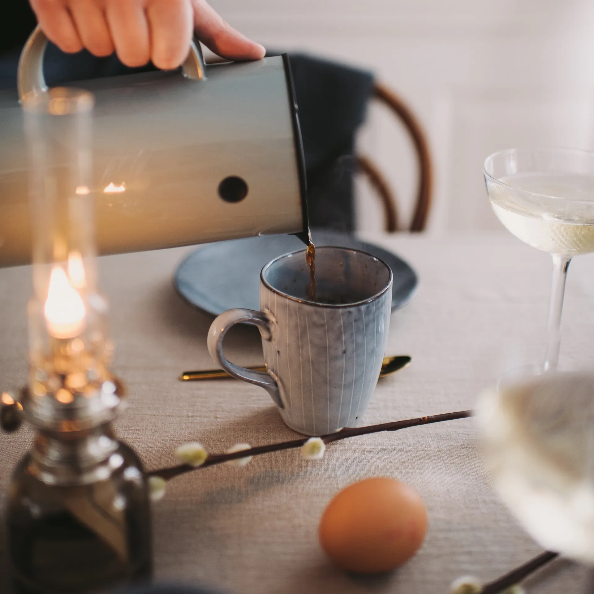 Nordic Sea Tasse, 10cm Broste Copenhagen