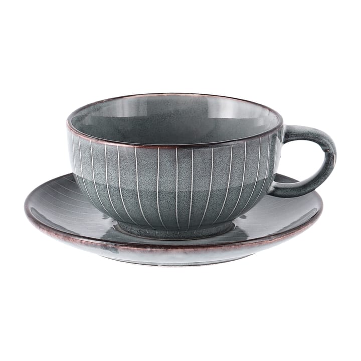 Nordic Sea Tasse mit Untertasse, 5,8cm Broste Copenhagen