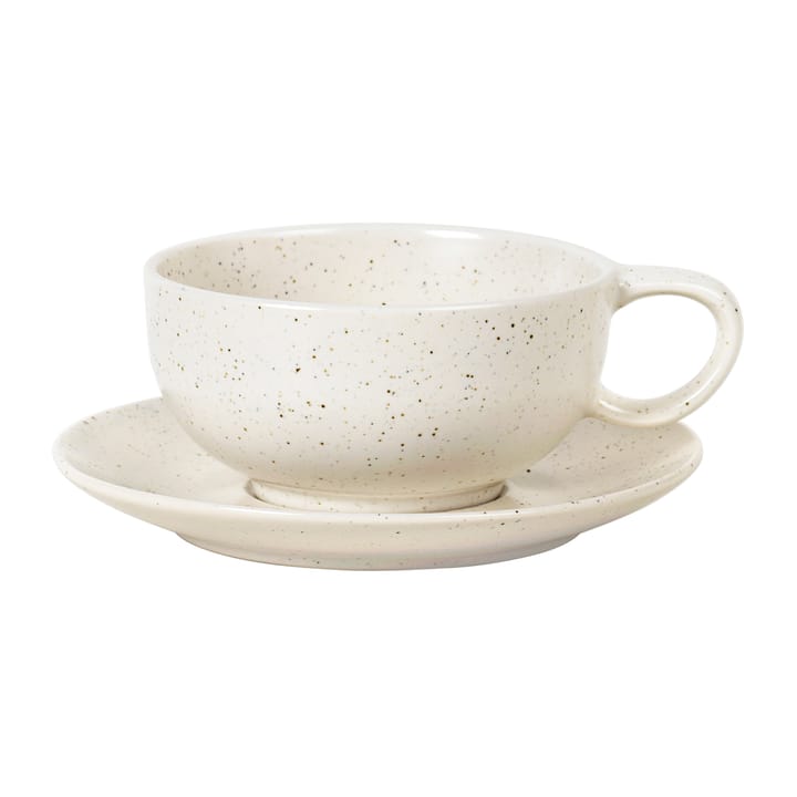 Nordic Vanilla Tasse  25cl, Cream with grains Broste Copenhagen