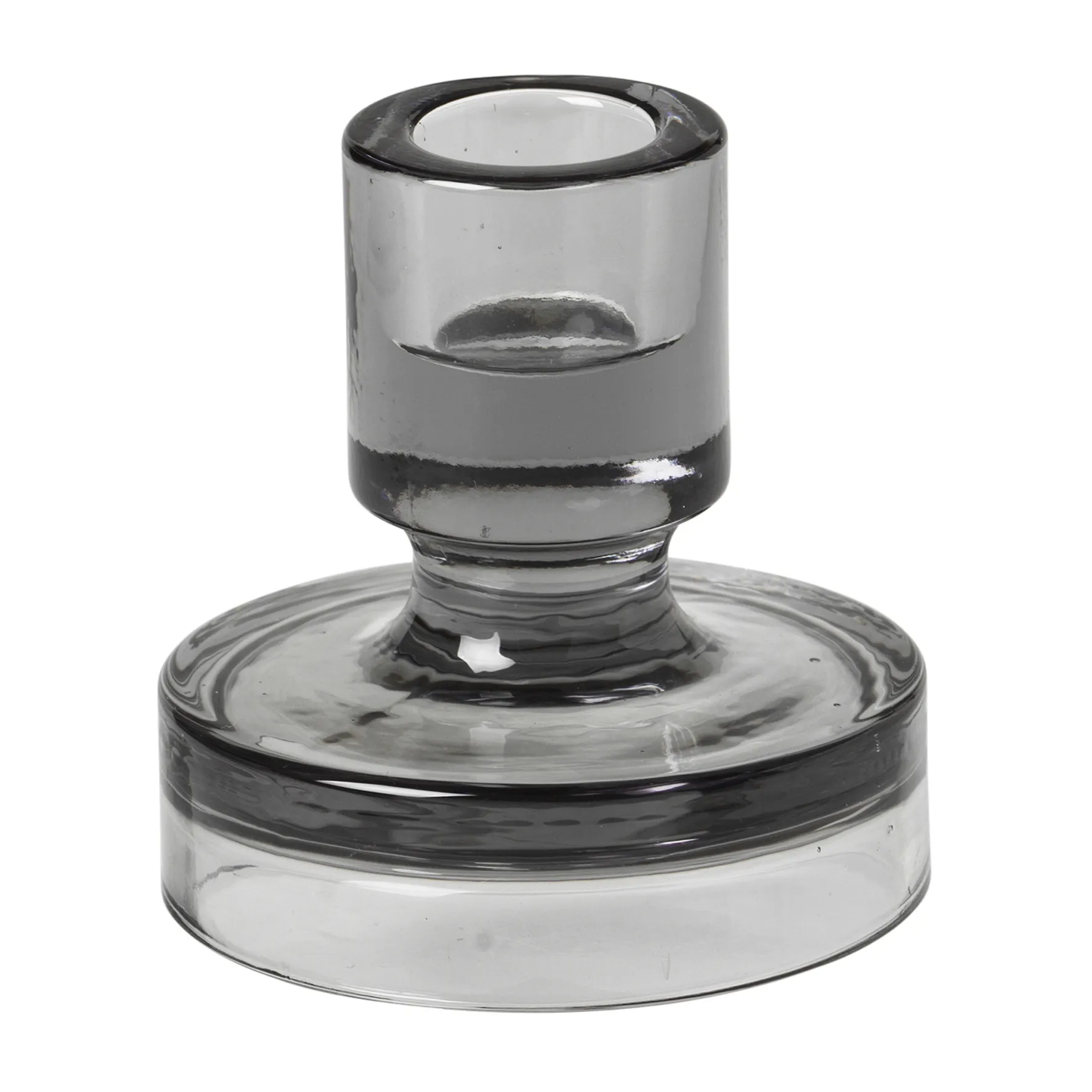 Petra Kerzenhalter smoked pearl dark grey, 8cm Broste Copenhagen