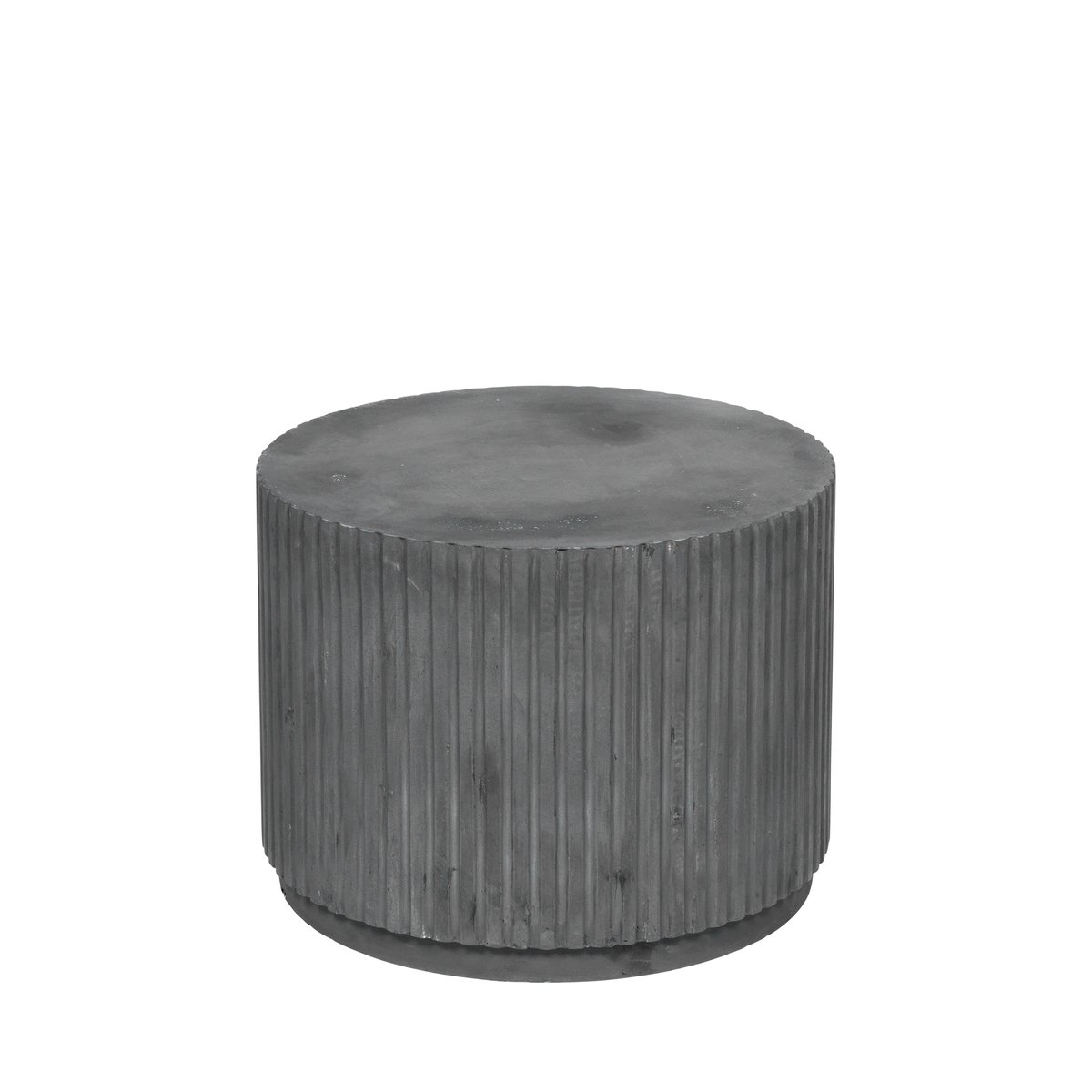 Broste Copenhagen Rillo Podium Fiberknete Kohle