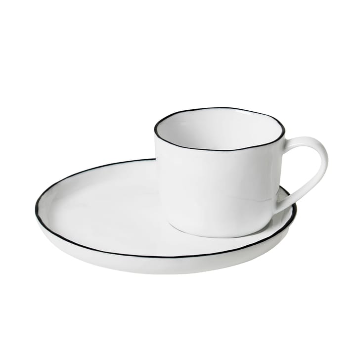 Salt Tasse inkl. Untertasse, Klein, 5cm Broste Copenhagen