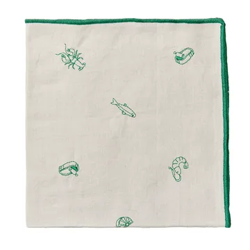 Sea Stoffserviette 45 x 45cm - Jelly green - Broste Copenhagen