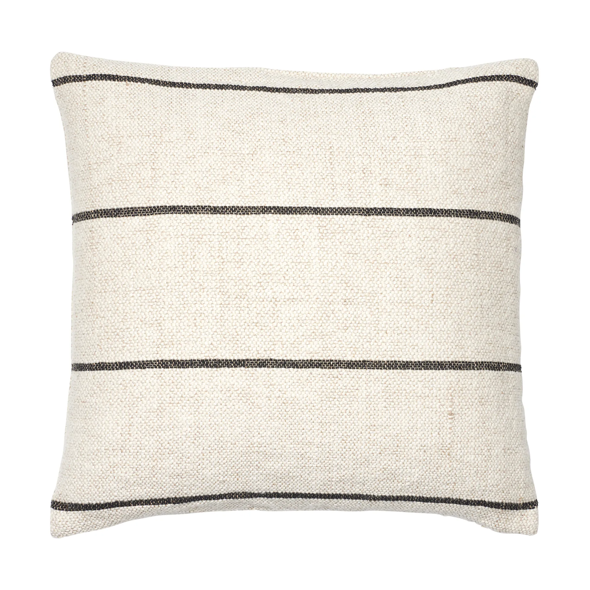 Sigrid Kissenbezug 50x50 cm, Light Beige-Black Broste Copenhagen