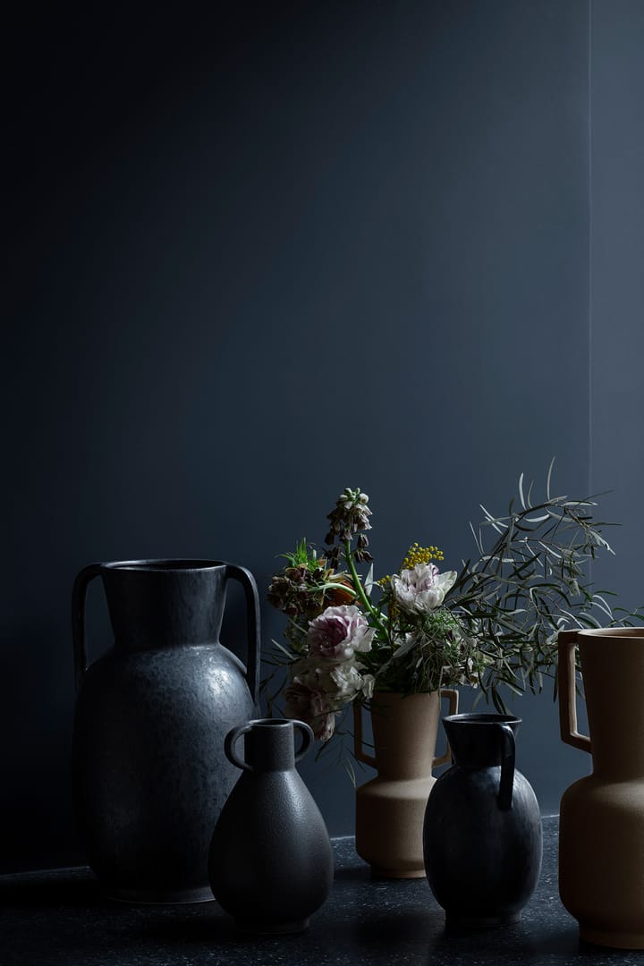 Simi Vase 52cm, Antique grey-black Broste Copenhagen