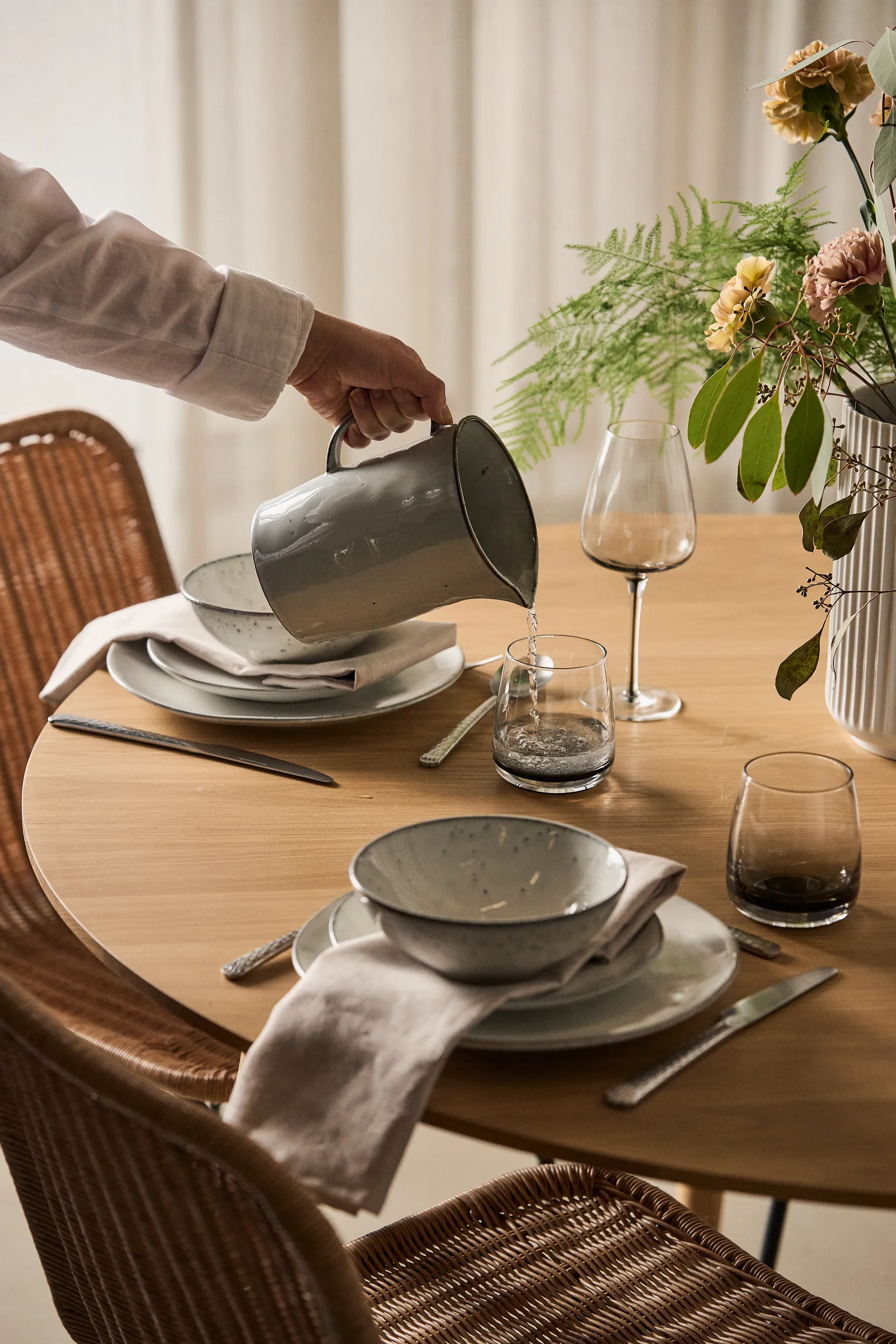 Smoke Wasserglas, 35cl Broste Copenhagen