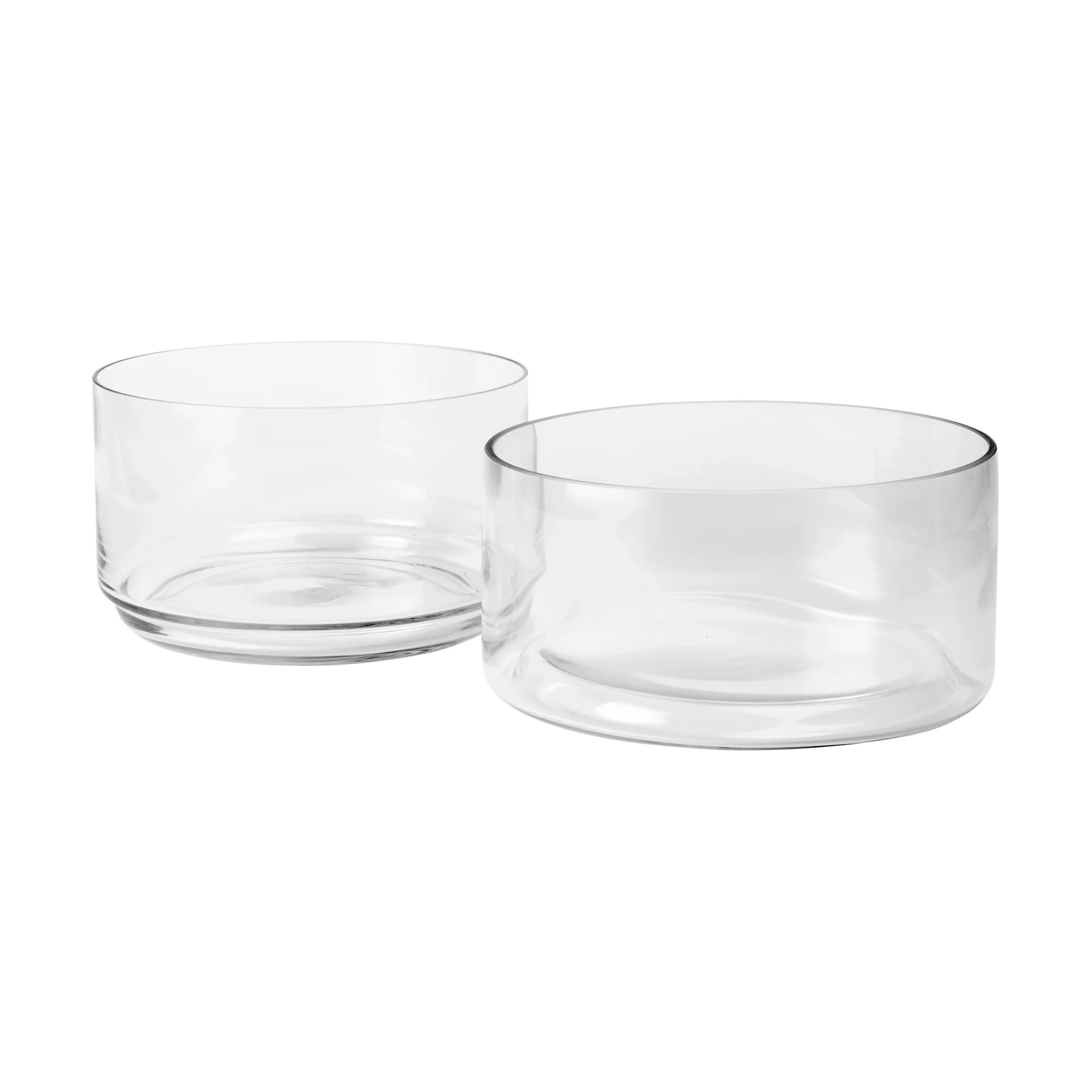 Sylvia Schale Ø21x12 cm, Clear Broste Copenhagen