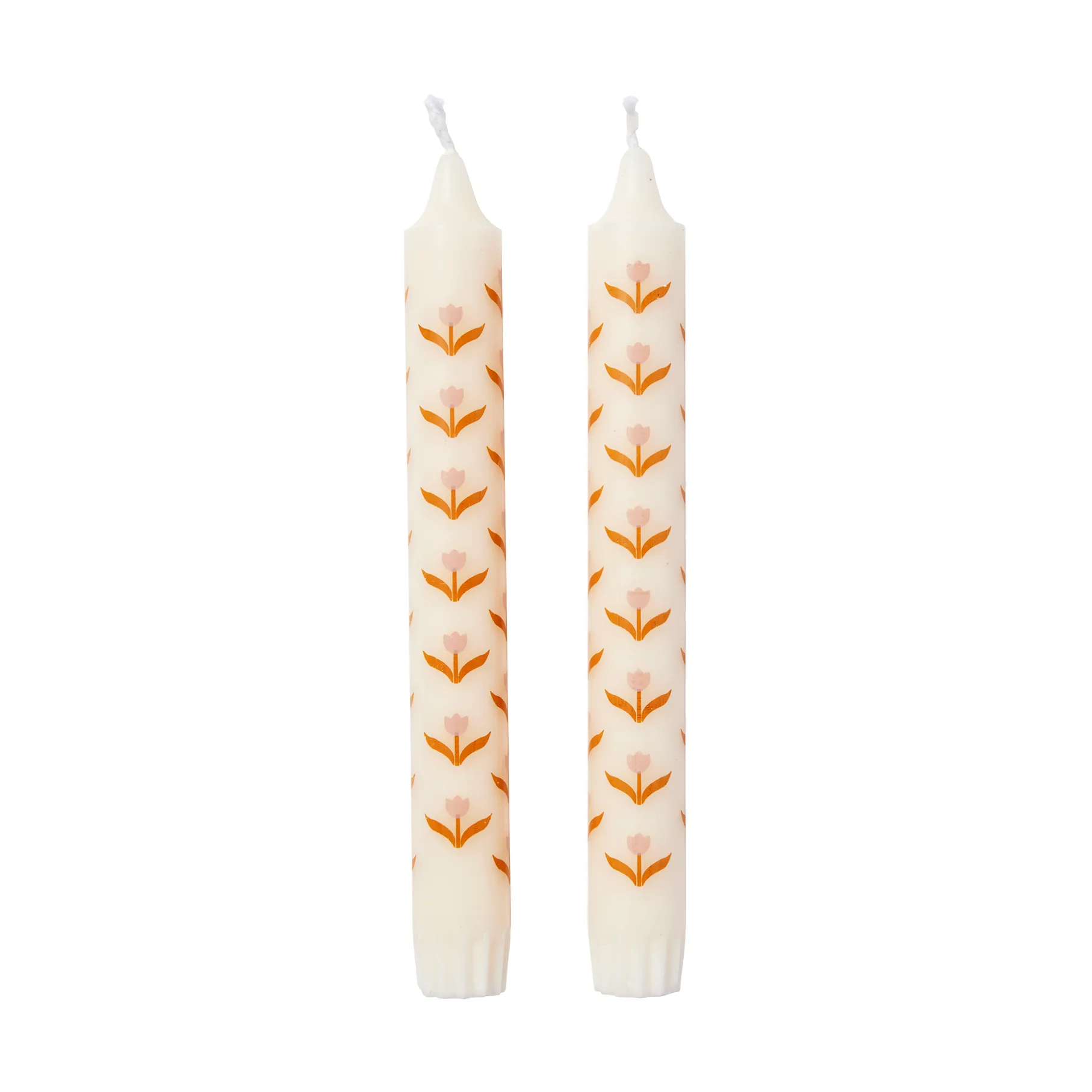 Tulip Kronleuchter 2er Pack, White-soft pink Broste Copenhagen