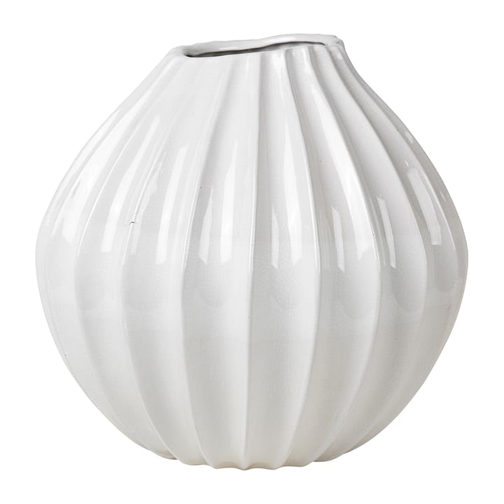 Wide Vase ivory, 40cm Broste Copenhagen