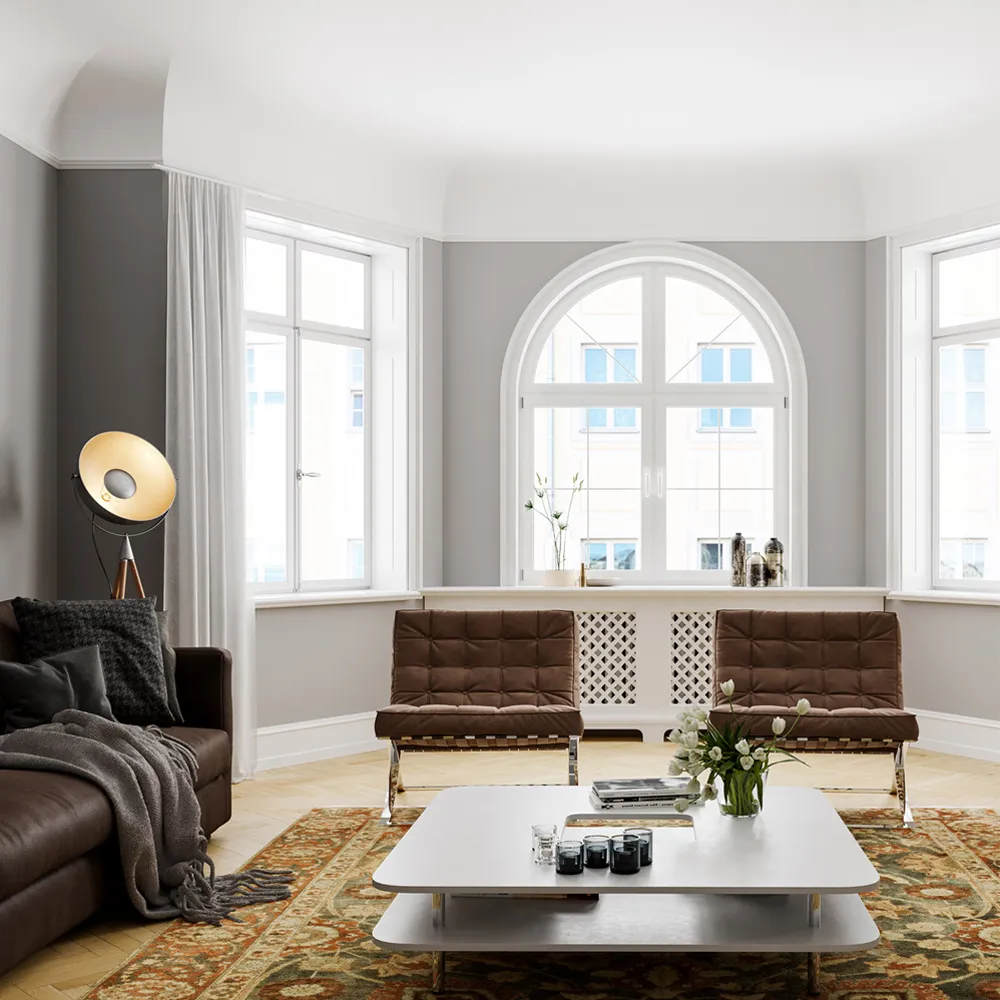 Buckler Stehleuchte, Antiksilber By Rydéns