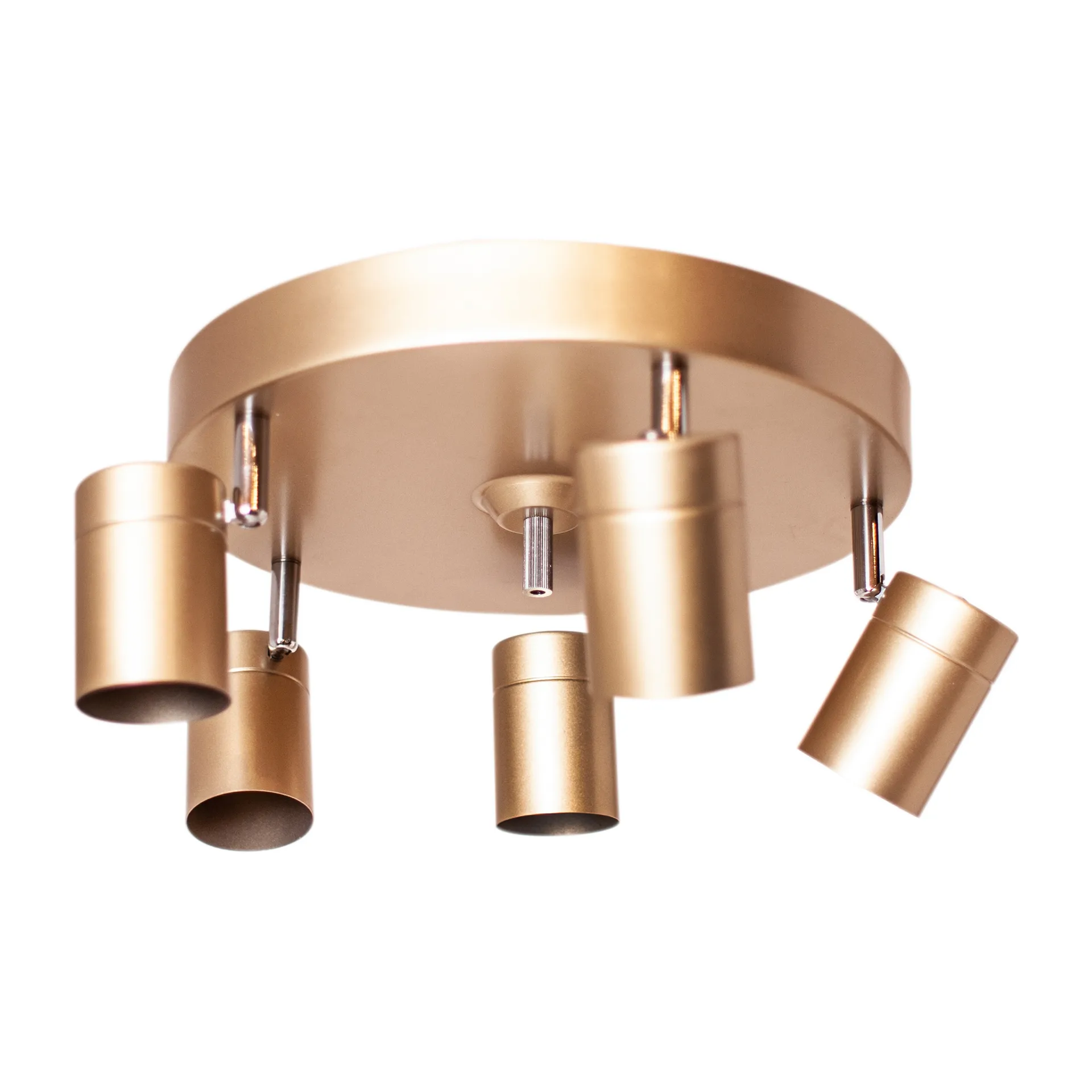 Correct 5 Deckenstrahler, Gold By Rydéns