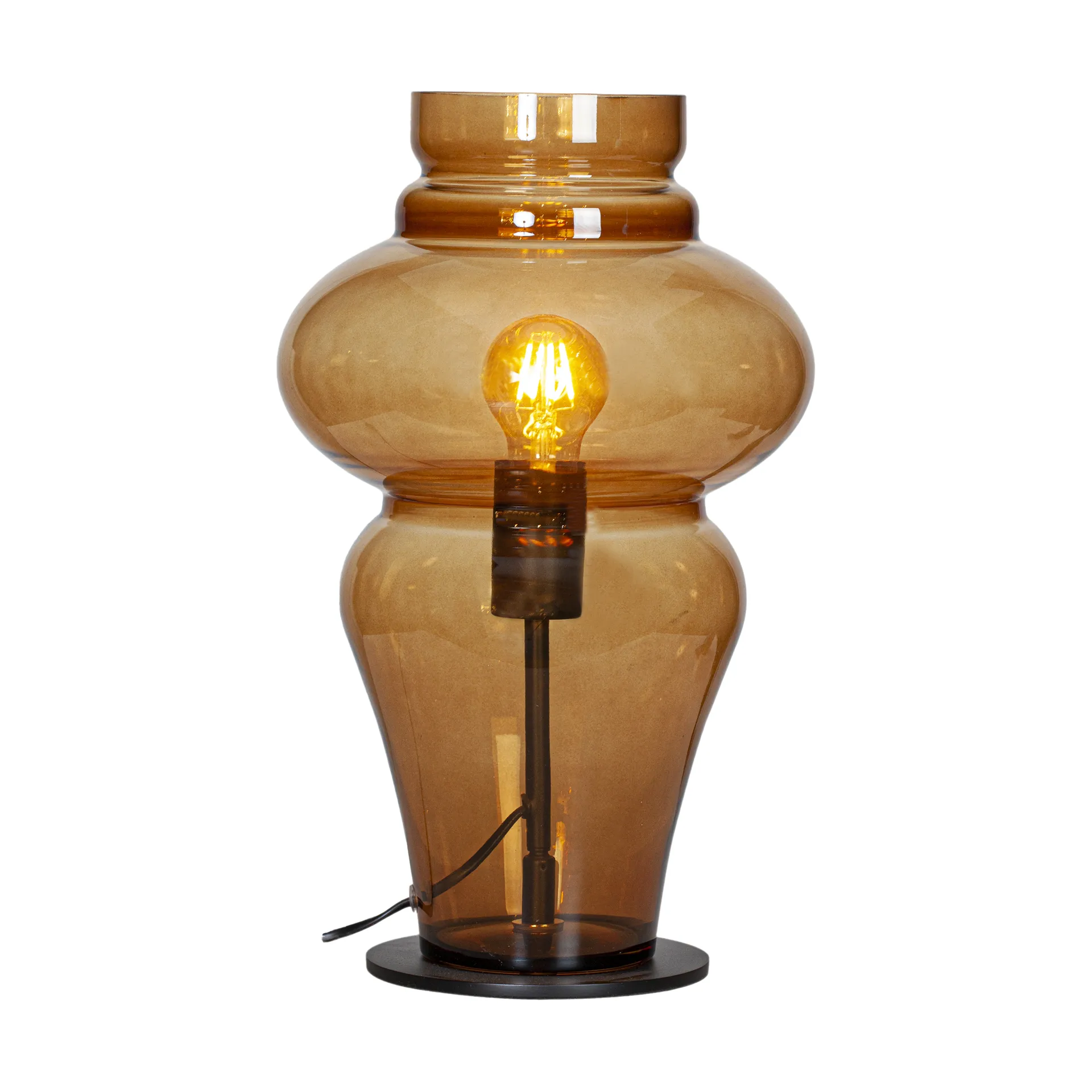 Dolores Tischleuchte 40,6 cm, Cognac By Rydéns