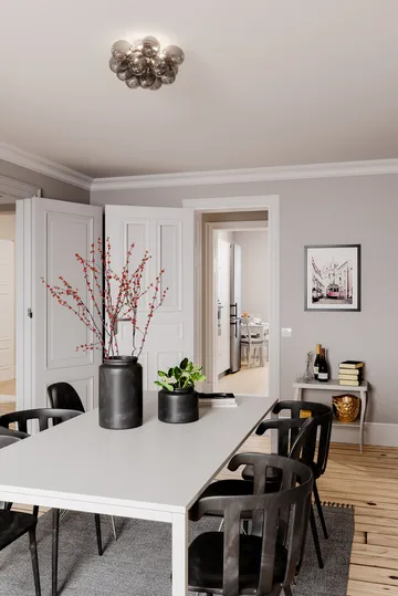 Gross Deckenleuchte Ø30 cm - Smoke - By Rydéns