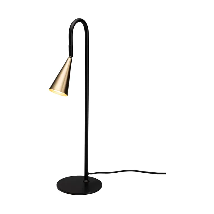 Spline Tischleuchte - Schwarz-Messing, 55 cm - By Rydéns