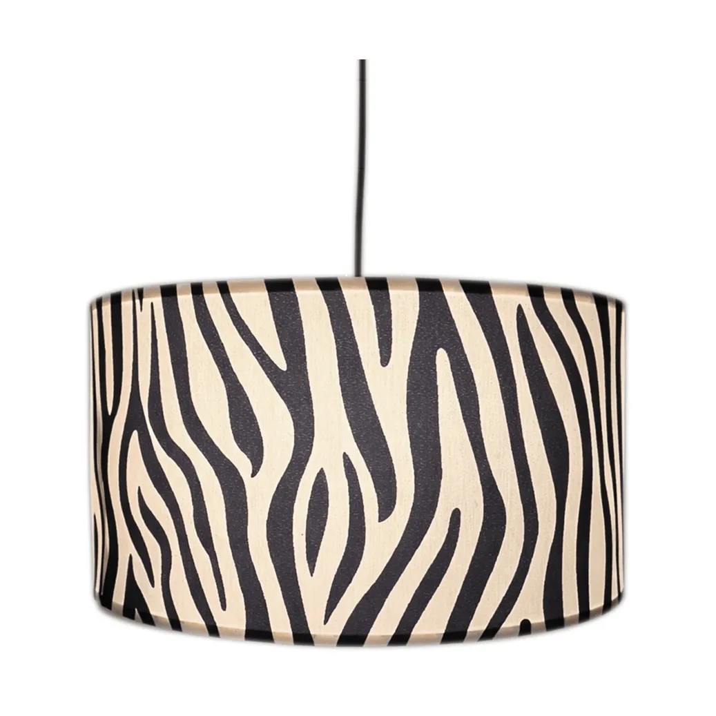 Zany Zebra Deckenleuchte, Schwarz-Weiß, Ø50 cm By Rydéns