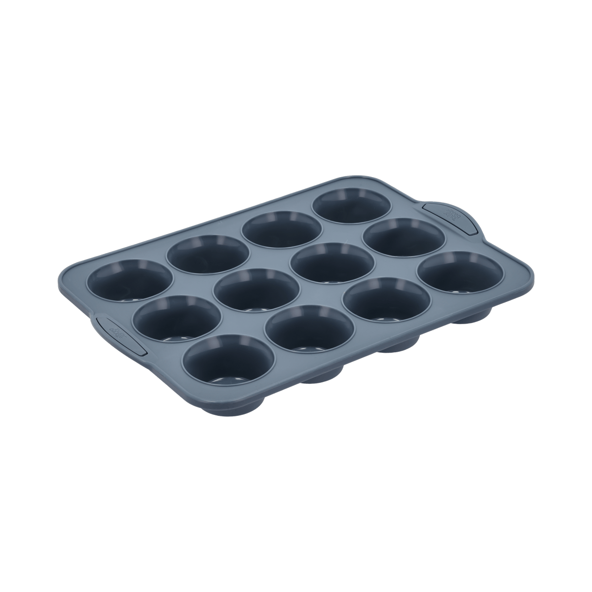 By Tareq Taylor Pekannuss-Muffinform für 12 Stück 33x24 cm Indigo