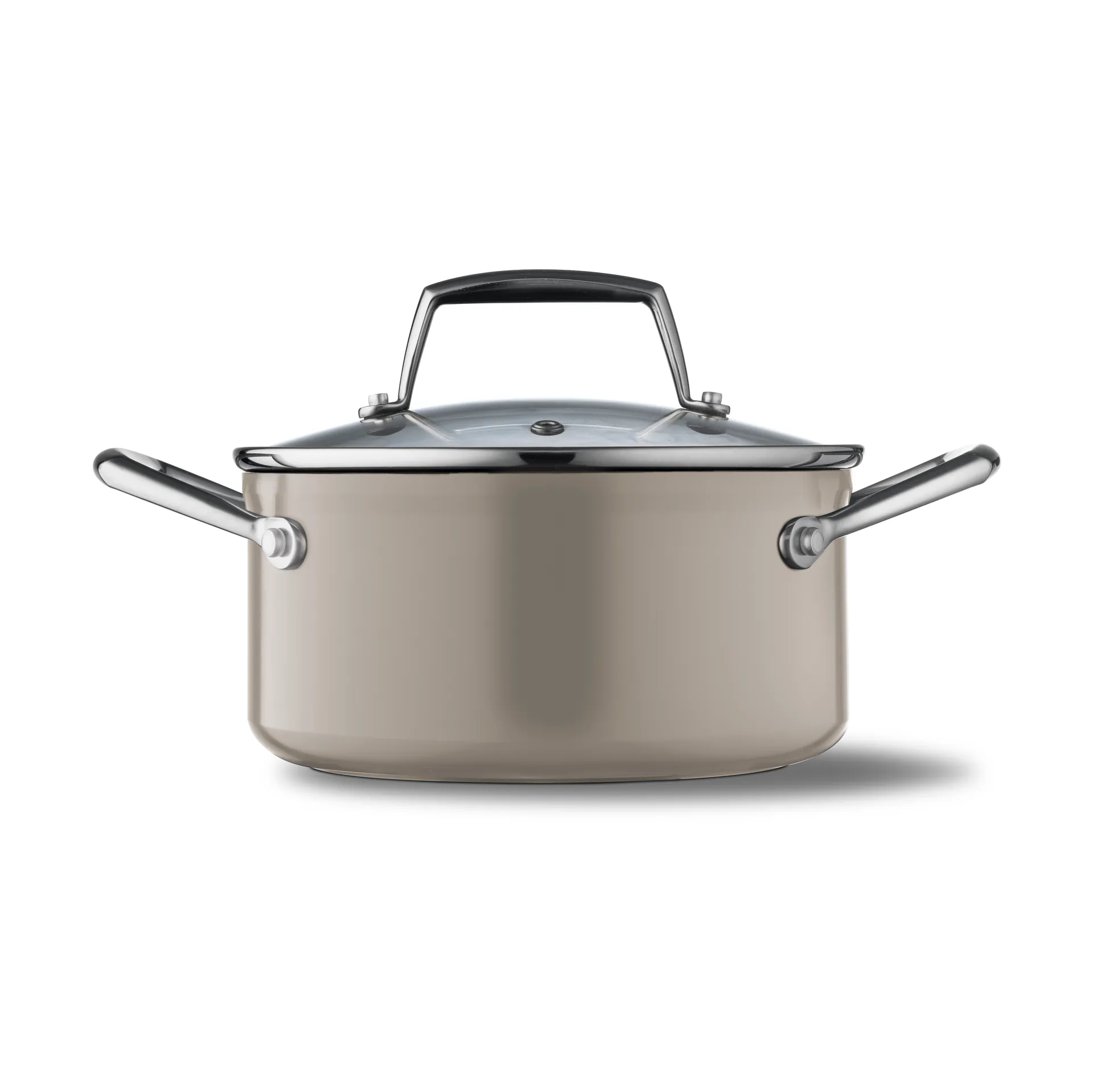 Vivian Topf Aluminium 2,1 L, Beige By Tareq Taylor